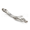 Alloy with Iron Clip Hair Barrettes PHAR-G014-02A-P-3