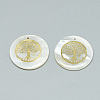 Freshwater Shell Pendants SHEL-Q016-016-2