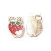 Alloy Enamel Charms ENAM-O049-03G-1