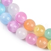 Macaron Color Natural Selenite Beads Strands G-F780-A01-01-3