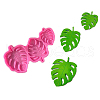 Leaf Food Grade Silicone Fondant Molds SOAP-PW0001-069A-1