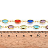 Brass Oval Link Chains CHC-N023-10D-G-3