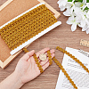 Filigree Corrugated Lace Ribbon OCOR-WH0080-11B-3