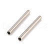Brass Tube Beads KK-B120-03I-P-2