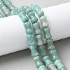 Natural Amazoniten Beads Strands G-M445-B01-01-1