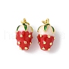 Brass Enamel Pendants KK-A252-38G-01-1