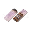 Natural Amethyst Lace Agate Pendants G-A244-07C-2