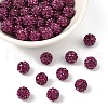 Polymer Clay Rhinestone Beads RB-H284-8MM-502-1