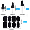   Glass Teardrop Set Transfer Graduated Pipettes TOOL-PH0001-08-2