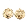 Brass Pendants KK-V003-16-1
