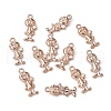 Tibetan Style Alloy Pendants TIBEP-S319-089RG-RS-3