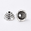 Tibetan Style Flower Bead Caps X-LF11244Y-2