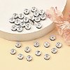 Brass Grade A Rhinestone Spacer Beads RSB036NF-03-2