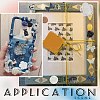 SOFPLATE 11 Styles Transparent & Opaque Resin Cabochons RESI-SP0001-06-5