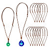 Eco-Friendly Korean Waxed Polyester Braided Adjustable Necklace Makings NJEW-TAC0015-01-8