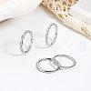 4Pcs Twist Zinc Alloy Crystal Rhinestone Finger Rings Sets FS-WGAC0FD-05-1