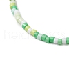 Handmade Glass Seed and Synthetic Turquoise Beaded Strtch Bracelets for Children BJEW-JB11301-02-4