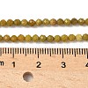 Natural Yellow Green Opal Beads Strands G-D306-A06-3mm-5