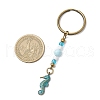 Alloy Conch Pendant Keychains KEYC-JKC01225-04-3