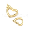 Brass Spring Gate Rings X-KK-P299-08G-2