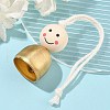 Brass Bell Hanging Ornaments HJEW-TA00309-2