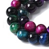 Natural Tiger Eye Beads Strands X-G-B133-A02-6MM-06-4