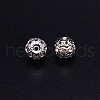 Alloy Rhinestone Beads CW-TAC0001-15B-01P-1