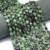 Natural Ruby in Zoisite Beads Strands G-C116-A68-02-1