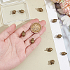 Unicraftale 10Pcs Tibetan Style Alloy Pendants FIND-UN0003-15-5