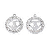 304 Stainless Steel Pendants STAS-N095-152-1