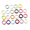 Spray Painted Alloy Spring Gate Rings PALLOY-A022-01C-1