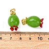 Handmade Lampwork Pendants LAMP-Z012-01G-02-3