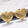 304 Stainless Steel Stud Earrings EJEW-L296-013G-03-1