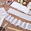 15 Yards Cotton Embroidery Hollow Flower Lace Trim OCOR-WH0003-045B-5