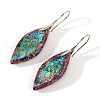 Bohemian Style Emperor Stone Dangle Earrings SL3554-1-1