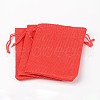 Polyester Imitation Burlap Packing Pouches Drawstring Bags X-ABAG-R004-14x10cm-01-1