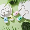 Cartoon Dinosaur Baby PVC Plastic Keychain KEYC-JKC00669-2