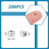 Unicraftale 200Pcs 201 Stainless Steel Beads FIND-UN0003-80-2