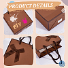 Rectangle Paper Gift Storage Bags with Handle CARB-WH0017-13C-5