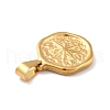 PVD Vacuum Plating 304 Stainless Steel Pendants STAS-F277-34G-3