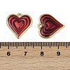 304 Stainless Steel Enamel Pendants STAS-L290-11A-G-3