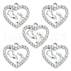 Alloy Rhinestone Pendants ALRI-YW0001-03-1