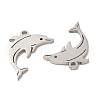 Non-Tarnish 304 Stainless Steel Pendants STAS-L020-015P-2