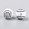 Handmade Polymer Clay Beads CLAY-N014-02B-09-2