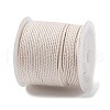 20M Polyester Braided Cord for Jewelry Making OCOR-G015-04A-12-3