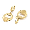 Ring 304 Stainless Steel Dangle Earrings EJEW-L283-083G-2