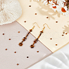 Olycraft 2 Strands Natural Tiger Eye Beads Strands G-OC0005-67-5