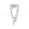 Brass Spring Gate Rings KK-V007-15P-1