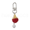 Glass Sead Beads Loom Pendant Decorations HJEW-MZ00147-2