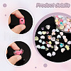 ARRICRAFT 320Pcs 8 Styles Transparent Acrylic Beads TACR-AR0001-16-4